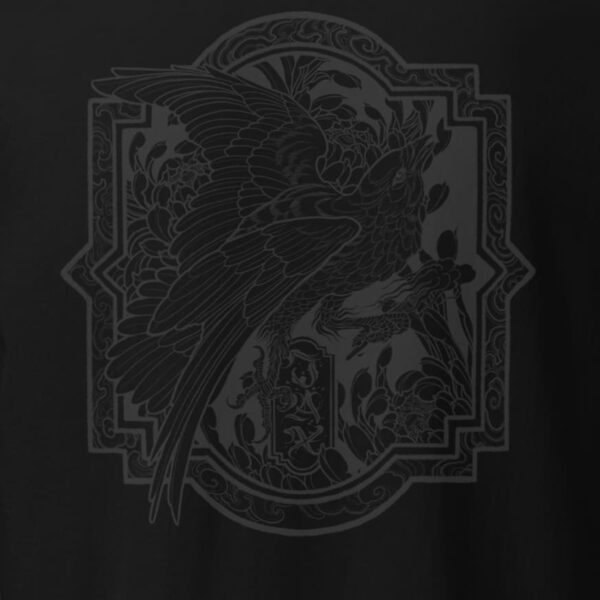 Black Crow Hoodie Slimfit