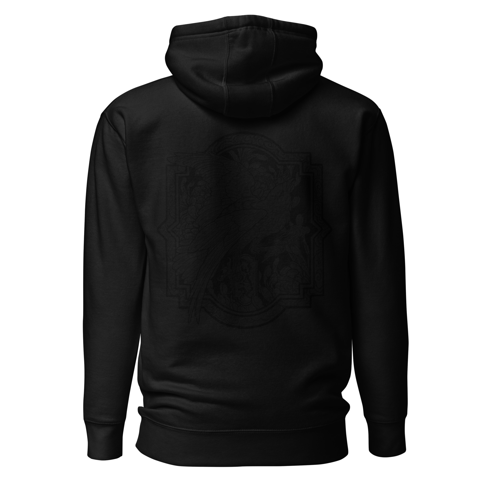 Black Crow Hoodie Slimfit – Bild 2